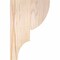 Ekena Millwork Ridgewood Smooth Corbel, Douglas Fir, 3 1/2"W x 8"D x 12"H COR04X08X12RID00SDF - alternate 2